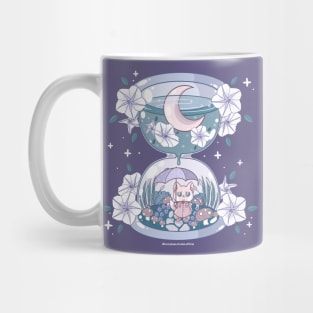 Kawaii Fox Hourglass Terrarium Mug